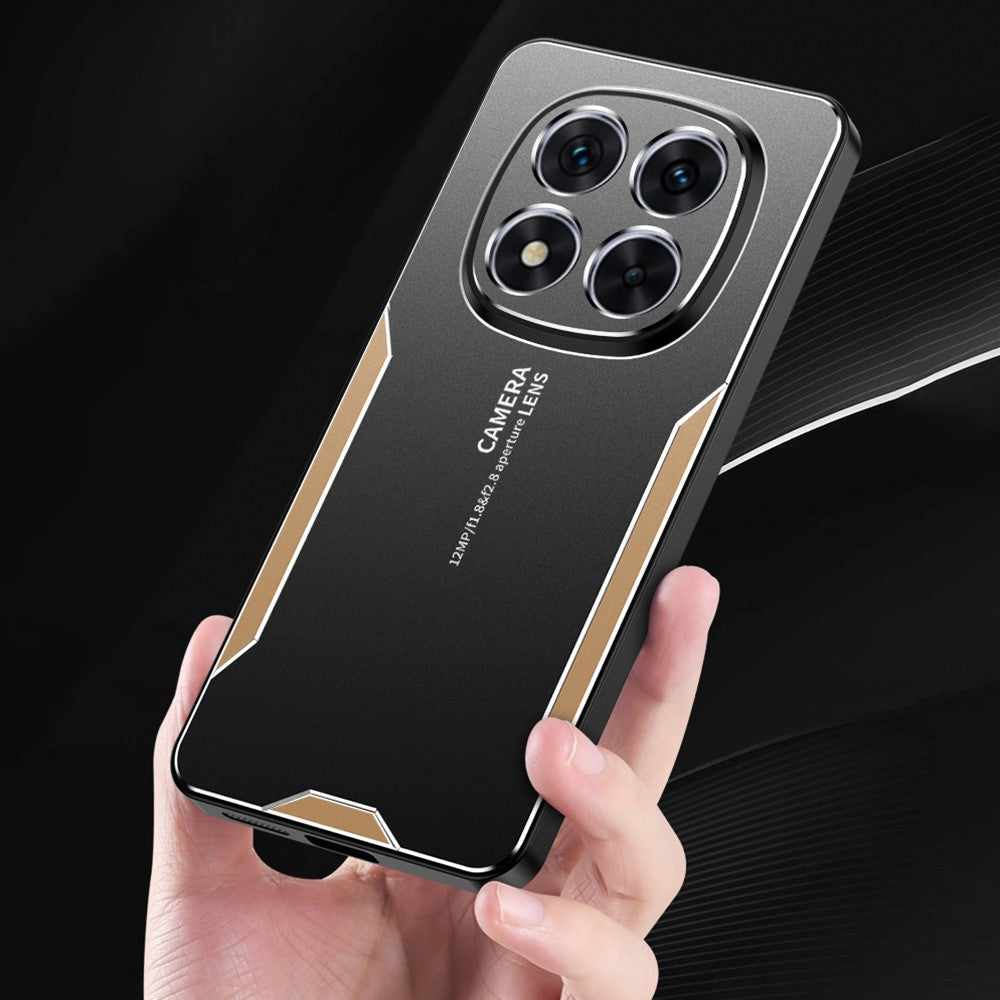 For Xiaomi Redmi Note 14 Pro+ 5G Phone Case Aluminium Alloy TPU PC Back Cover