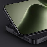 Xiaomi 14T Pro-skal med trästruktur, PU-läderbeläggning, PC+TPU-mobilskal