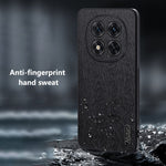 For Xiaomi Redmi Note 14 Pro 5G / Poco X7 5G Case Wood Texture PU Leather Coated PC+TPU Phone Cover