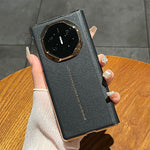For Huawei Mate XT Ultimate Case Electroplating PU Leather+PC Phone Cover
