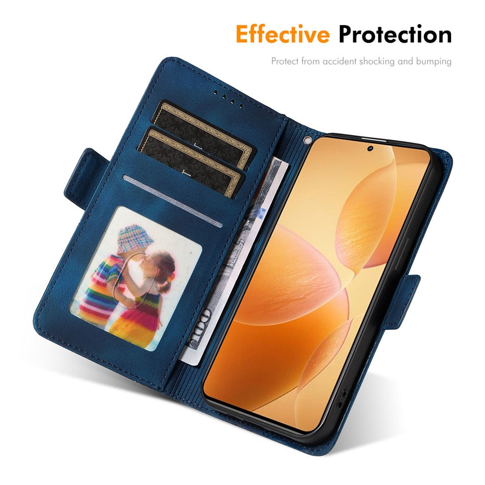 ENKAY For Xiaomi 14T Pro Wallet Case  Imprint PU Leather Phone Stand Cover with Tempered Glass