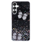 AW-serien för Samsung Galaxy A16 5G / A16 4G-skal med epoxi-PVC, fjäril och TPU-estetik, mobilskal