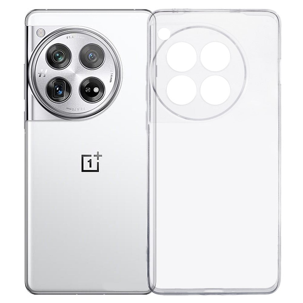 For OnePlus 12 5G Shockproof Case 1.5mm Thickness Clear TPU Phone Cover