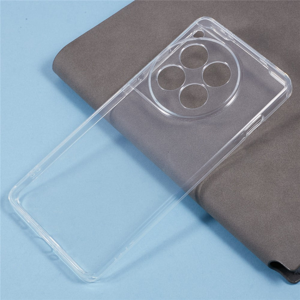 For OnePlus 12 5G Shockproof Case 1.5mm Thickness Clear TPU Phone Cover
