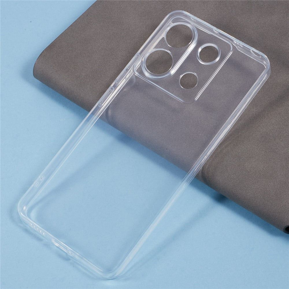 For Xiaomi Redmi Note 13 Pro 5G / Poco X6 5G Shockproof Case 1.5mm Thickness Clear TPU Phone Cover