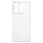 Xiaomi Redmi Note 13 5G stötsäkert skal 1,5 mm tjockt genomskinligt TPU-mobilskal