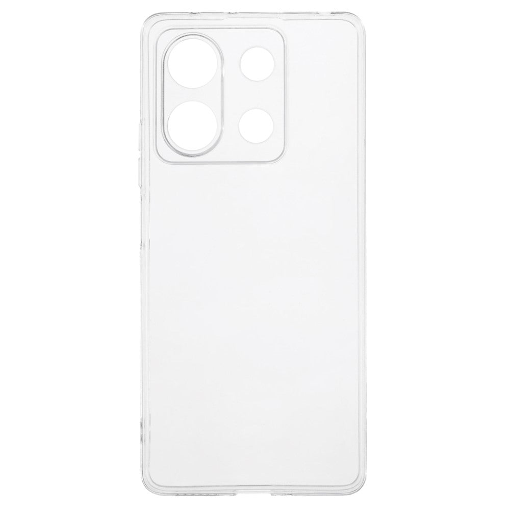 Xiaomi Redmi Note 13 5G stötsäkert skal 1,5 mm tjockt genomskinligt TPU-mobilskal