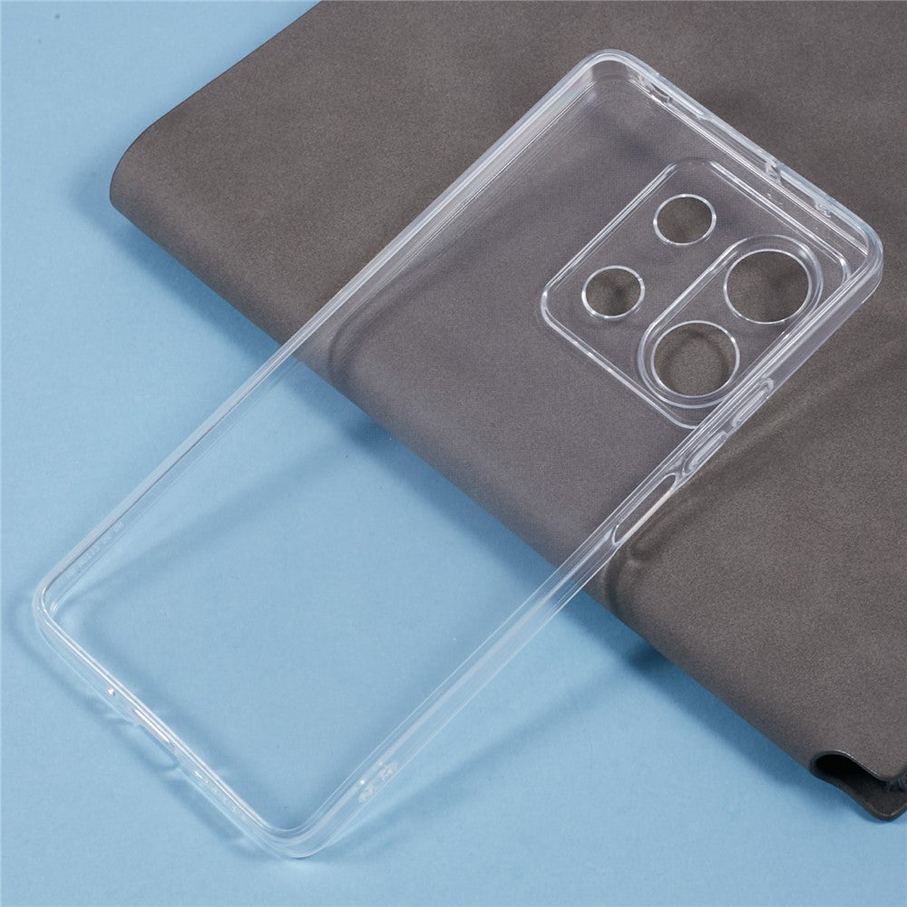 Xiaomi Redmi Note 13 5G stötsäkert skal 1,5 mm tjockt genomskinligt TPU-mobilskal