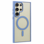 Samsung Galaxy S23 Ultra-skal Magnetiskt skal Stötsäkert PC+TPU Genomskinligt mobilskal