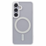 For Samsung Galaxy S23 FE Magnetic Case Shockproof PC+TPU Clear Phone Cover