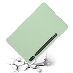 For Samsung Galaxy Tab S10 Ultra / S9 Ultra Case Liquid Silicone Anti-Scratch Tablet Cover