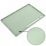 For Samsung Galaxy Tab S10 Ultra / S9 Ultra Case Liquid Silicone Anti-Scratch Tablet Cover
