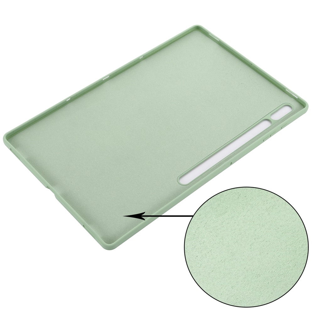For Samsung Galaxy Tab S10 Ultra / S9 Ultra Case Liquid Silicone Anti-Scratch Tablet Cover