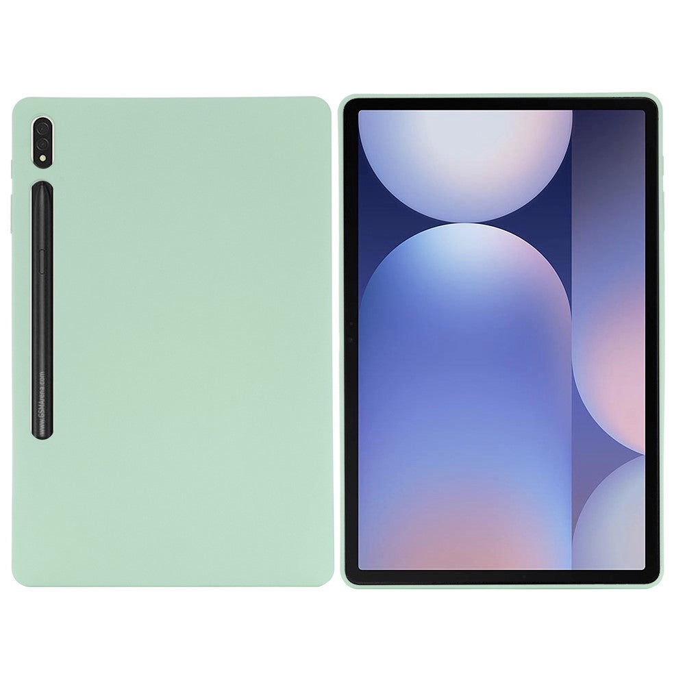 Til Samsung Galaxy Tab S10+ Cover Flydende Silikone Anti-ridse Tablet Cover