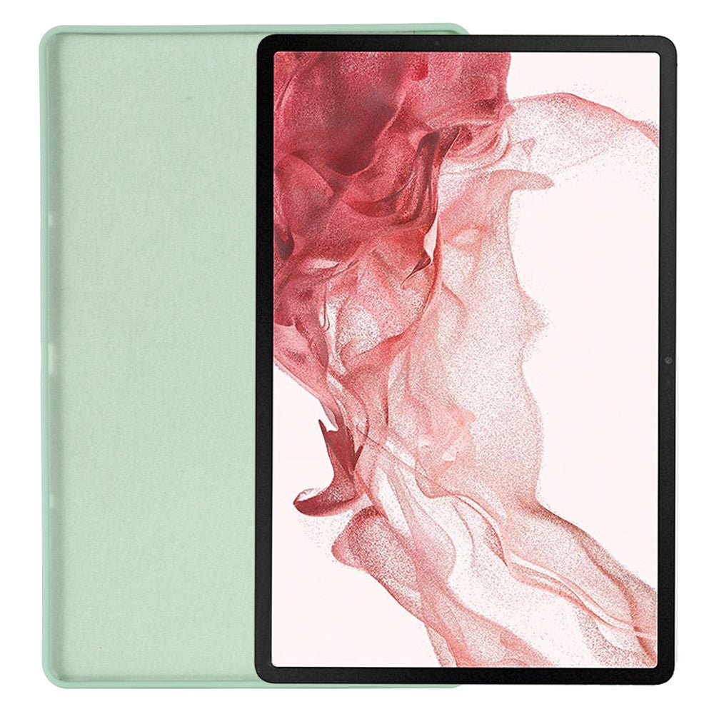 Til Samsung Galaxy Tab S10+ Cover Flydende Silikone Anti-ridse Tablet Cover