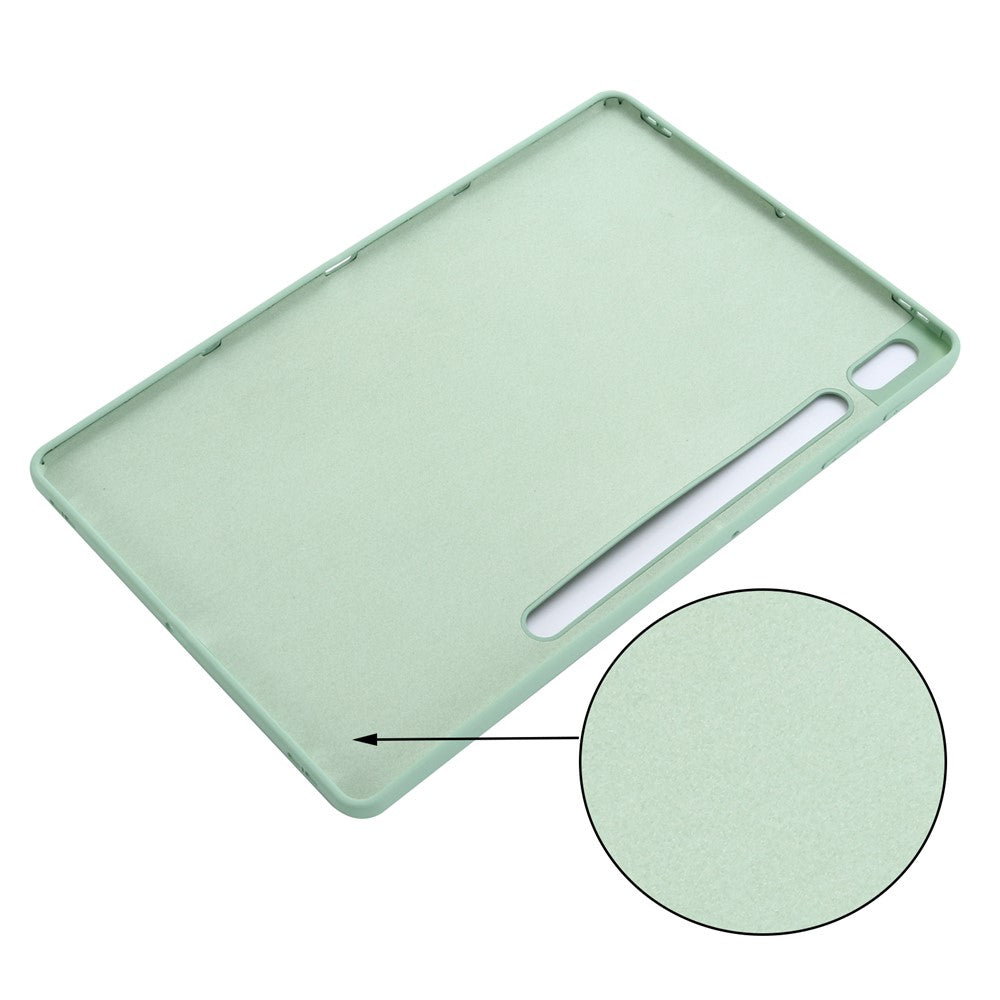 Til Samsung Galaxy Tab S10+ Cover Flydende Silikone Anti-ridse Tablet Cover