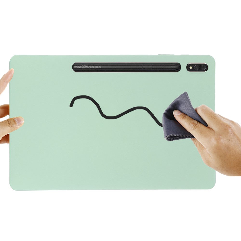Til Samsung Galaxy Tab S10+ Cover Flydende Silikone Anti-ridse Tablet Cover
