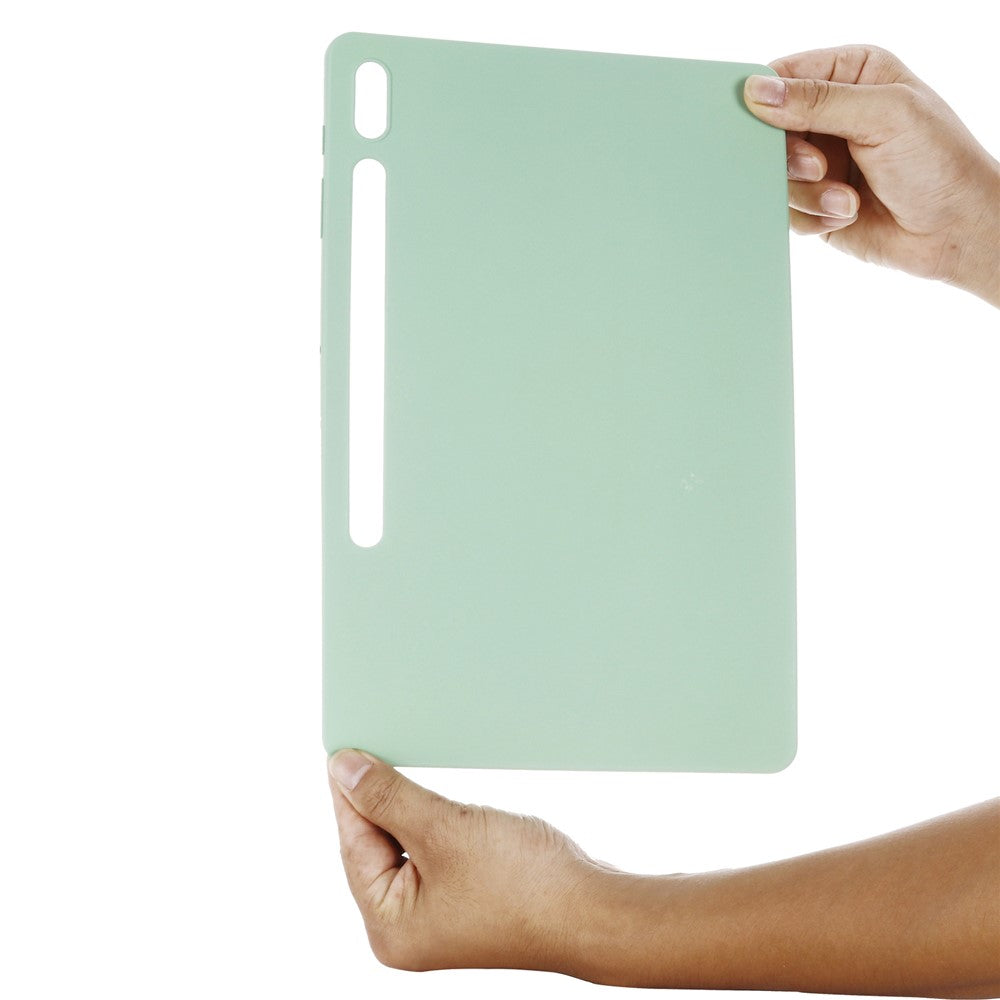 Til Samsung Galaxy Tab S10+ Cover Flydende Silikone Anti-ridse Tablet Cover