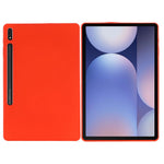 Til Samsung Galaxy Tab S10+ Cover Flydende Silikone Anti-ridse Tablet Cover