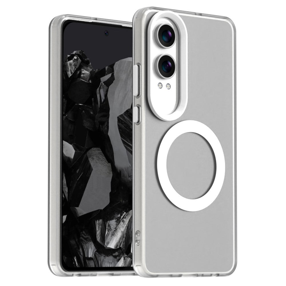 Candy Series For OnePlus Nord CE4 Lite 5G / Oppo K12x 5G (China) Magnetic Case PC+TPU+PET Anti-Drop Phone Cover