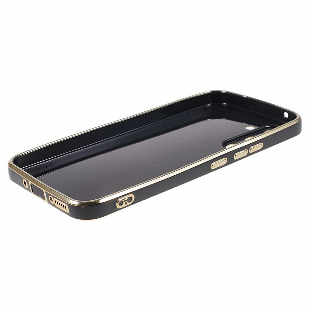 For Samsung Galaxy S25+ Case TPU Slim Fit Shockproof Phone Cover 6D Electroplating