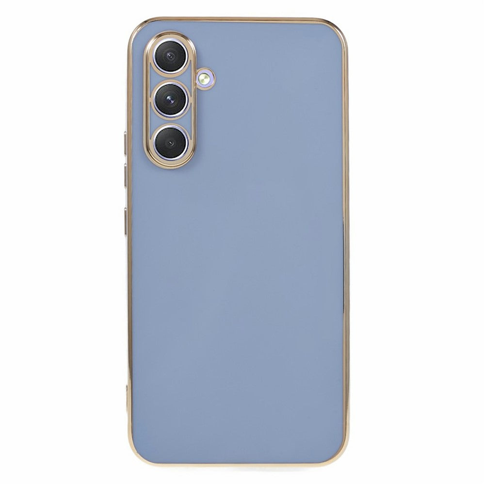 For Samsung Galaxy S25+ Case TPU Slim Fit Shockproof Phone Cover 6D Electroplating