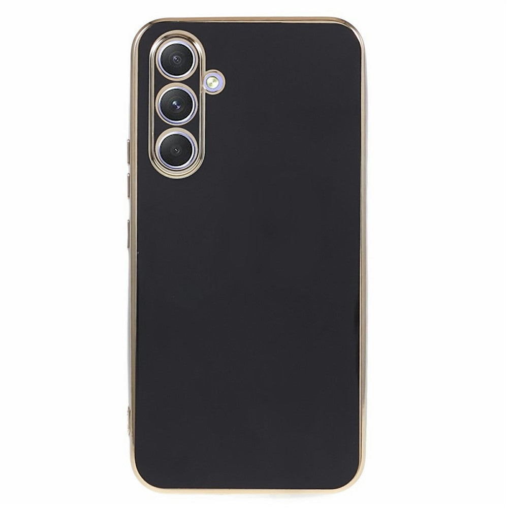 For Samsung Galaxy S25 Case TPU Slim Fit Shockproof Phone Cover 6D Electroplating