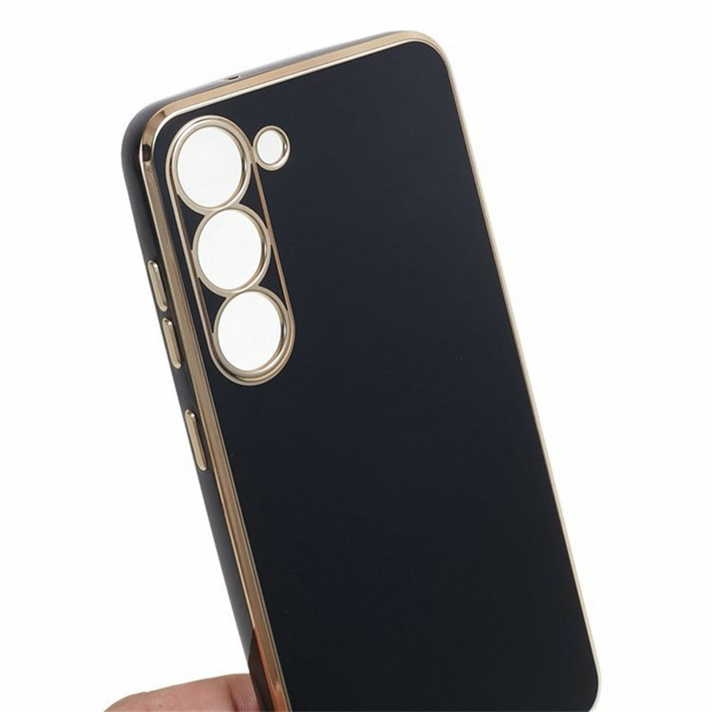 For Samsung Galaxy S25 Case TPU Slim Fit Shockproof Phone Cover 6D Electroplating