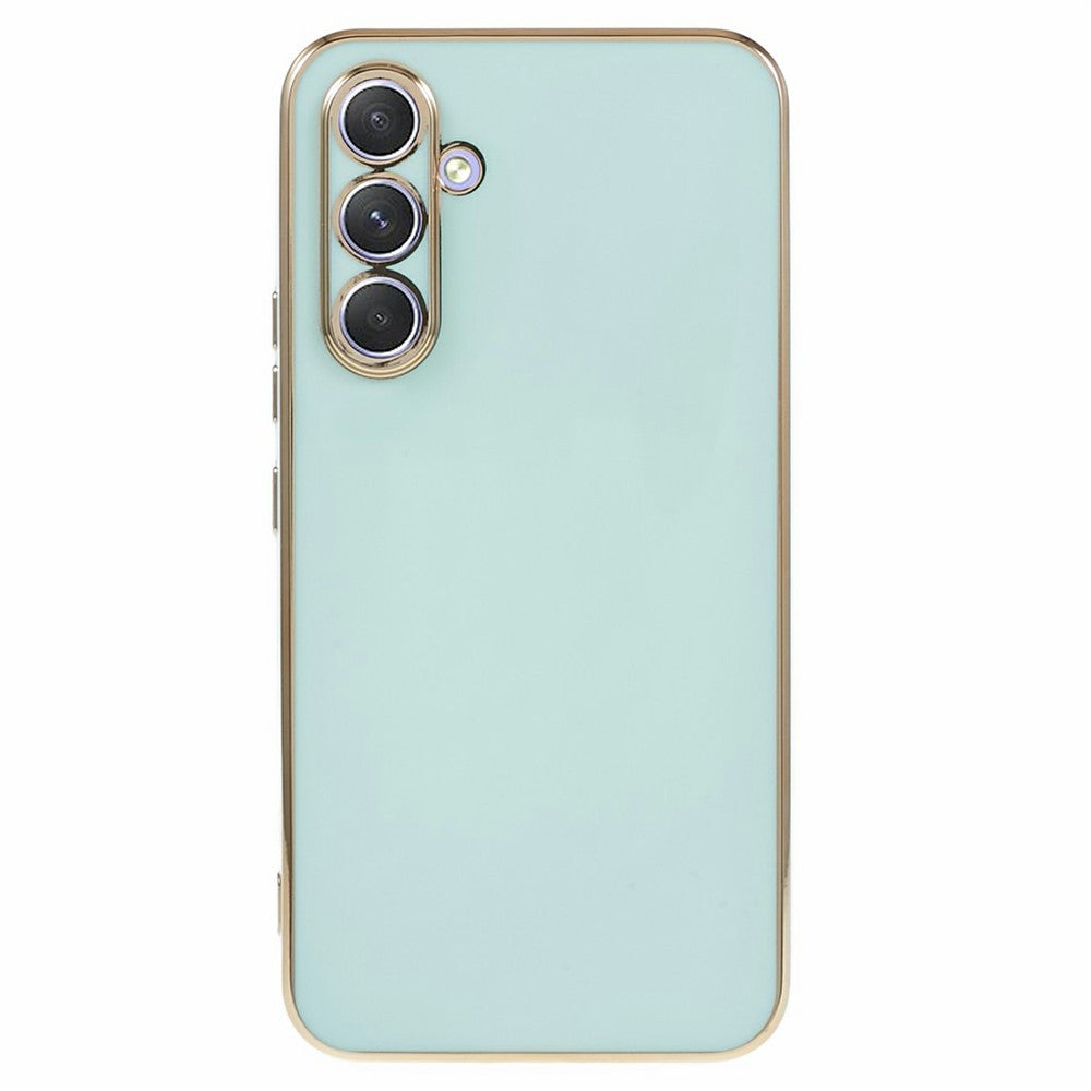 For Samsung Galaxy S25 Case TPU Slim Fit Shockproof Phone Cover 6D Electroplating