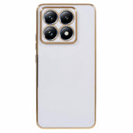 For Xiaomi 14T Pro Case TPU Slim Fit Shockproof Phone Cover 6D Electroplating