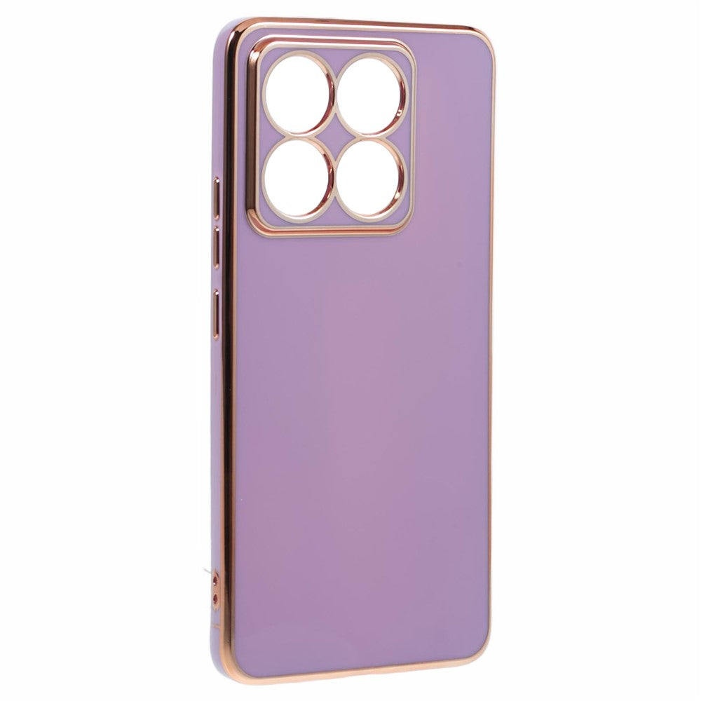 For Xiaomi 14T Case TPU Slim Fit Shockproof Phone Cover 6D Electroplating