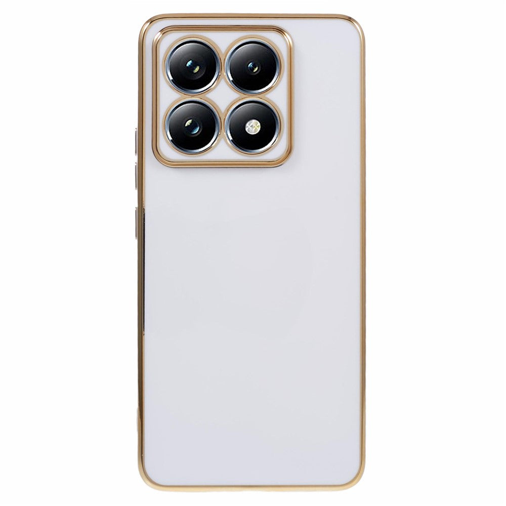 For Xiaomi 14T Case TPU Slim Fit Shockproof Phone Cover 6D Electroplating