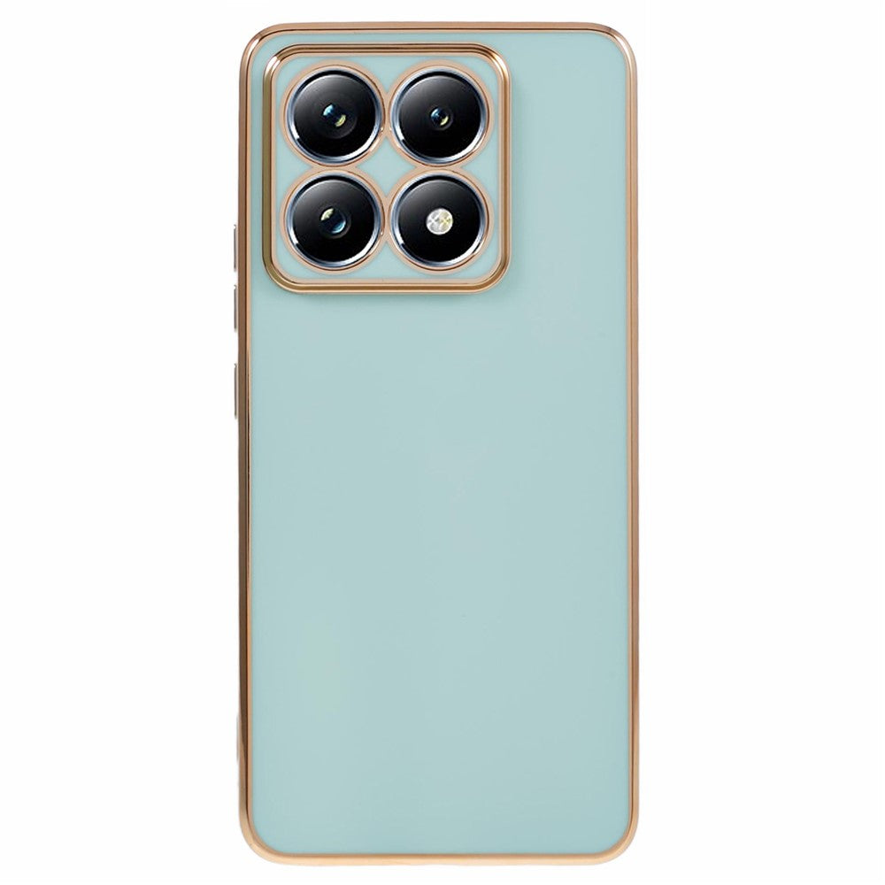 For Xiaomi 14T Case TPU Slim Fit Shockproof Phone Cover 6D Electroplating