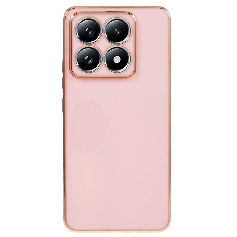 For Xiaomi 14T Case TPU Slim Fit Shockproof Phone Cover 6D Electroplating