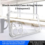 IMAK For iPhone 14 Pro Max Airbag Reinforced Corner TPU Phone Cover Back Protector Case