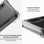 IMAK For iPhone 14 Pro Max Airbag Reinforced Corner TPU Phone Cover Back Protector Case