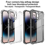 IMAK For iPhone 14 Pro Max Airbag Reinforced Corner TPU Phone Cover Back Protector Case