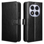 For Xiaomi Redmi Note 14 Pro+ 5G / Note 14 Pro 5G / Poco X7 5G Case Crazy Horse Texture PU Leather Phone Wallet Cover