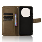 For Xiaomi Redmi Note 14 Pro+ 5G / Note 14 Pro 5G / Poco X7 5G Case PU Leather Diamond Texture Wallet Phone Cover