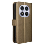 For Xiaomi Redmi Note 14 Pro+ 5G / Note 14 Pro 5G / Poco X7 5G Case PU Leather Diamond Texture Wallet Phone Cover