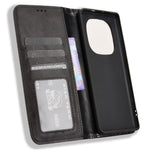 For Xiaomi Redmi Note 14 Pro+ 5G / Note 14 Pro 5G / Poco X7 5G Leather Case Wallet Stand Retro Texture Phone Cover