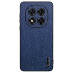 For Xiaomi Redmi Note 14 Pro+ 5G Case Wood Texture PU Leather Coated PC+TPU Phone Cover