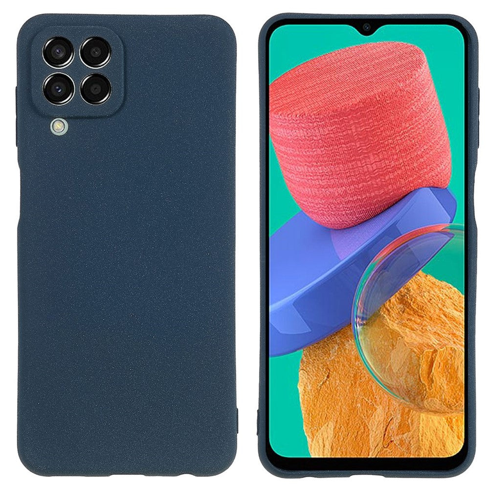 Til Samsung Galaxy M33 5G (Global Version) Blødt TPU Telefoncover Dobbeltsidet Mat Anti-ridse Bagcover