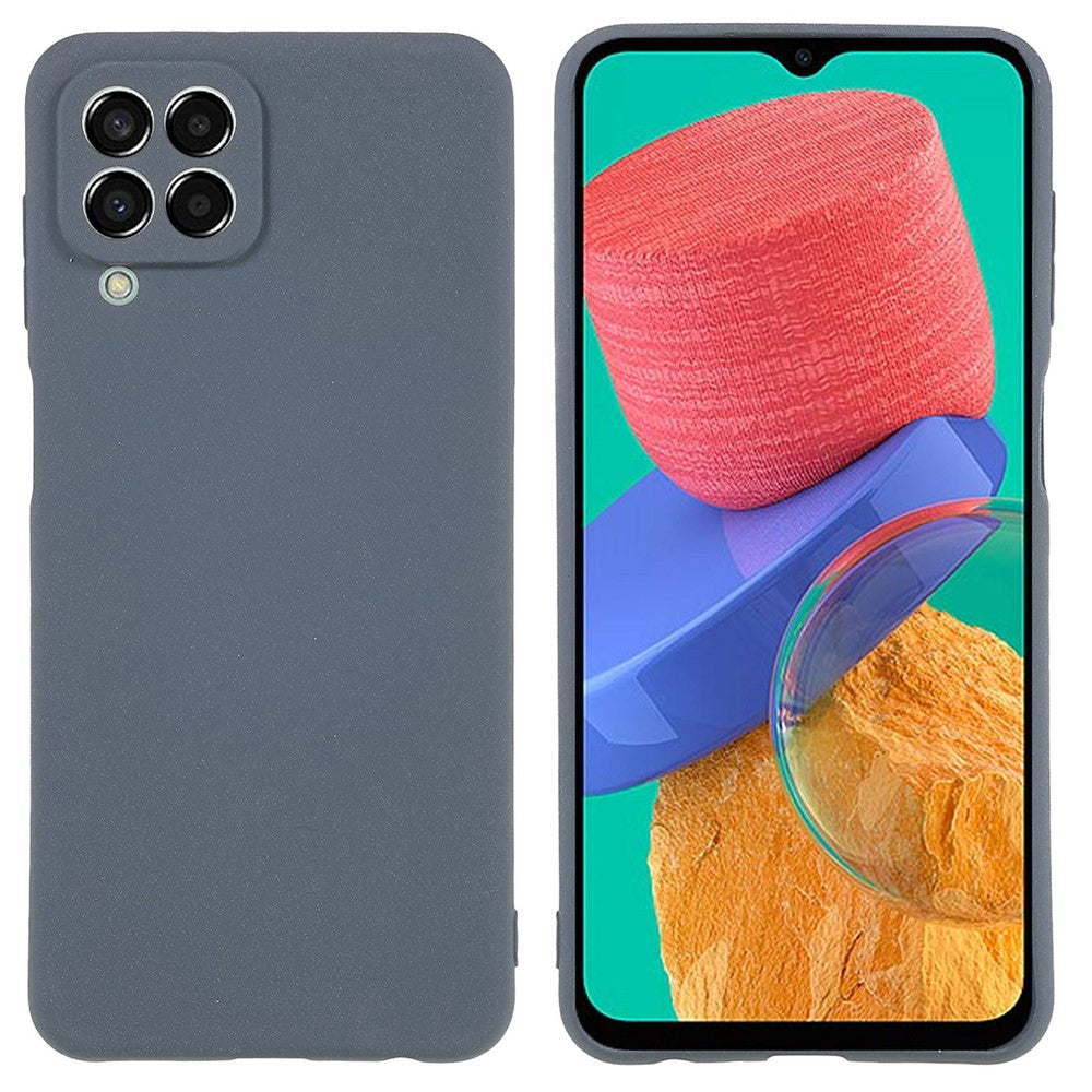 Til Samsung Galaxy M33 5G (Global Version) Blødt TPU Telefoncover Dobbeltsidet Mat Anti-ridse Bagcover