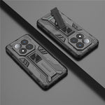 For Xiaomi Redmi Note 14 Pro 5G / Poco X7 5G Case PC + TPU Shockproof Phone Cover with Kickstand