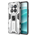 For Xiaomi Redmi Note 14 Pro 5G / Poco X7 5G Case PC + TPU Shockproof Phone Cover with Kickstand