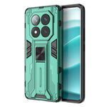 For Xiaomi Redmi Note 14 Pro 5G / Poco X7 5G Case PC + TPU Shockproof Phone Cover with Kickstand