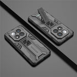 For Xiaomi Redmi Note 14 Pro+ 5G Case PC + TPU Shockproof Phone Cover with Kickstand