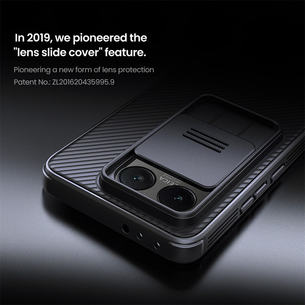 NILLKIN Camshield Pro Series for Xiaomi 14T Case PC+TPU Slide Camera Lid Phone Cover