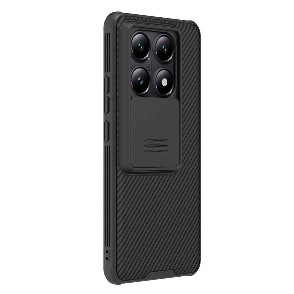 NILLKIN Camshield Pro Series för Xiaomi 14T Pro-skal PC+TPU med glidande kameralock – mobilskydd